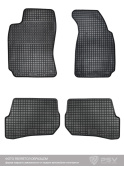 Фото Коврики Киа Каренс 2 2002-2006 г. - резиновый (Петекс) 108516