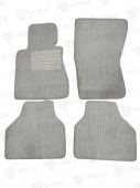 Коврики BMW 7 (E65/66) 2001-2008 г. - текстиль серый "Robust"