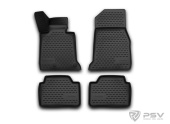 Коврики BMW 1 (F20) 2011-2019 г. -  3D (полиуретан) черный "Autofamily"   