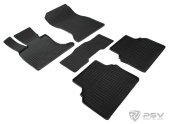Коврики BMW 5 (F07) 2010-2013 г. - GT, резиновый "Сетка" (к-т) "Seintex"   