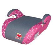 Бустер детский 22-36кг. Little Car Smart коты-розовый