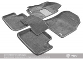 Коврики BMW X5 (E70)/ X6 (E71) 2006-2013 г. - 3D серый "Royal Magic Mat"
