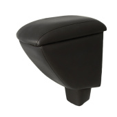 Автоподлокотник Chevrolet Cobalt II 2011-2016 г. / Ravon R4 2016-2020 г. - черная экокожа