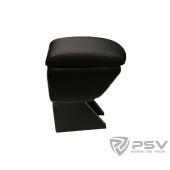 Автоподлокотник Ford Fusion 2002-2012 г. - черная экокожа