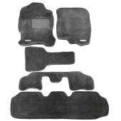 Коврики Honda Odyssey III 2004-2008 г. - 3D серый "Tufted"