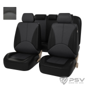 Чехлы PSV Imperial Next (Черный-Серый), экокожа