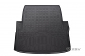Коврик багажника BMW 3 (F30) 2011-2020 г. -  борт. чер "АВС"   
