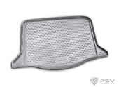 Коврик багажника Honda Jazz II 2008-2014 г. - Hb борт. чер "Autofamily"  