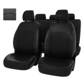 Чехлы Hyundai Elantra VII (CN7) 2020-> черный/отстрочка черная, экокожа "Оригинал"