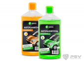 Автошампунь для ручной мойки 1л (яблоко) GRASS