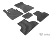 Коврики BMW X5 (F15) 2013-2018 г. - резиновый "Сетка" (к-т) "Seintex"   