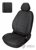 Чехлы VW Touran 2003-2015 г. - комплектация Highline черный аригон  "Автопилот"
