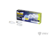 Светодиод 12V T10 белый (1 упак./10 шт.) 12T10-W (габарит, повторитель поворота) "Маяк"