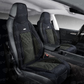 Накидки PSV Avrora FRONT (Черно-Серый), на переднее сиденье (1 шт.)   