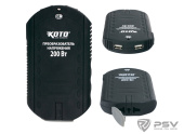 Преобразователь напряжения (инвертор) с 2 USB-портами 200Вт 12В DC-> 220B AC "KOTO"