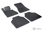 Коврики BMW 7 (E65/66L) 2001-2008 г. - резиновый "Сетка" (к-т) "Seintex"   