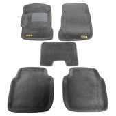 Коврики Honda Accord VII 2002-2008 г. - V6, USA 3D серый "Tufted"