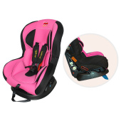 Автокресло детское 0-18кг. Little Car LB-383 розовый