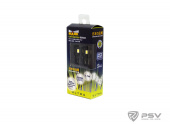 Светодиод 12V T10\6SMD линза 360° супер белый (2 шт.) 12T10\A-10  (габарит, повт. поворота) "Маяк
