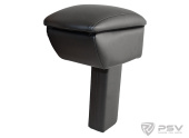 Автоподлокотник Renault Duster I 2010-2015 г. / Nissan Terrano 2014-2022 г. - черная экокожа