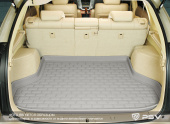 Коврик багажника Honda CR-V II 2001-2006 г. - 3D серый "Kagu"