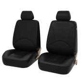 Чехлы PSV Imperial Next 2 FRONT  (Черный/отстрочка серая), экокожа