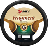 Оплетка на руль  PSV FRAGMENT Fiber (Черный) М, экокожа