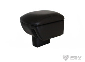 Автоподлокотник VW Golf V, VI; Jetta V 2003-2012 г. - черная экокожа