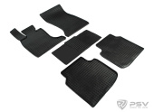 Коврики BMW 7 (F01/F02/F04) 2008-2015 г. - резиновый "Сетка" (к-т) "Seintex"   