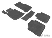 Коврики BMW 3 (F34) 2013-2020 г. - GT, резиновый с выс. борт. "Seintex"   