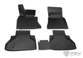 Коврики BMW X6 (F16) 2014-2020 г. - 3D чер. "АВС"   
