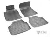 Коврики BMW X5 (E70) 2006-2013/ X6 (E71) 2007-2014 г. - борт. cер "АВС"   