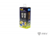 Светодиод 12V T10\6SMD ОБМАНКА супер белый (2 шт.) 12T10\A-06  (габарит, повт. поворота)  "Маяк"