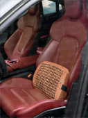 Подушка под спину поясничная PSV Bodhi ALCANTARA Pillow (Коричневый), 1 шт., алькантара