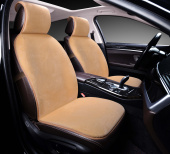 Накидки PSV искусственный мех Mutton 2 FRONT 145х55 (Бежевый), 2 шт. 