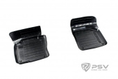 Коврики VW Tiguan I 2007-2016 г. - 2 передних, резин. с борт. чер "Avtodriver"   