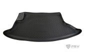 Коврик багажника Chevrolet Niva 2009-2020 г. - борт. чер АВС   