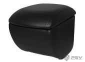 Автоподлокотник VW Jetta VI 2010-2018 г. - черная экокожа