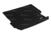 Коврик багажника BMW X3 (F25) 2010-2017 г. - Liner 3D Lux черный "Sotra"   