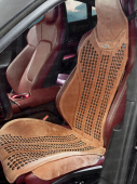 Накидка массажная PSV Bodhi ALCANTARA FRONT (Коричневый), 1 шт., алькантара