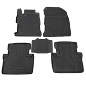 Коврики Honda Civic IX (4D) 2011-2016 г. -  Sd резиновый c выс. борт. "Seintex"