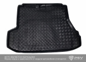 Коврик багажника Citroen C2 2003-2008 г. - борт. пластик