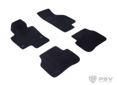 Коврики VW Passat B6 2005-2010 г. - ворсовые на резиновой основе "Seintex"   