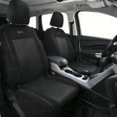 Чехлы GTL Jakkard 2 FRONT (Черный), полиэстер + жаккард
