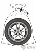 Мешки для колес 100х100 до R22 (4 шт. в комплекте) "Comfort Address"