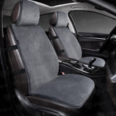 Накидки PSV искусственный мех Wool FRONT (Темно-Серый), 1 шт. 