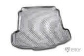 Коврик багажника VW Polo V 2009-2020 г. - Sd, борт. чер "Autofamily"   