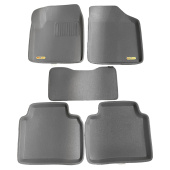 Коврики Nissan Teana I/ Maxima 2003-2008 г. - 3D серый "Kagu"