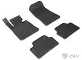 Коврики BMW 1 (E87) 2004-2011 г. - резиновый "Сетка" (к-т) "Seintex"