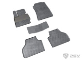 Коврики BMW 4 (F32) 2013-2020 г. - (Сoupe) (Xdrive) резиновый "Сетка" (к-т) "Seintex"   